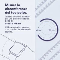 Apple Cinturino Solo intrecciato Apple Watch | 44/45/46/49 mm - Taglia 6 - Pride Edition