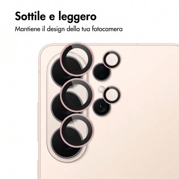 imoshion 2 Pack protezione lente fotocamera per Samsung Galaxy S26 Ultra - Pink Gold