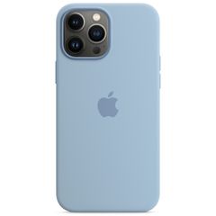 Apple Cover Posteriore in Silicone con MagSafe Apple iPhone 13 Pro Max - Blue Fog