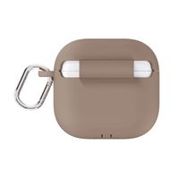 Holdit Custodia Solid Silicone Apple AirPods 4 - Mocha Brown