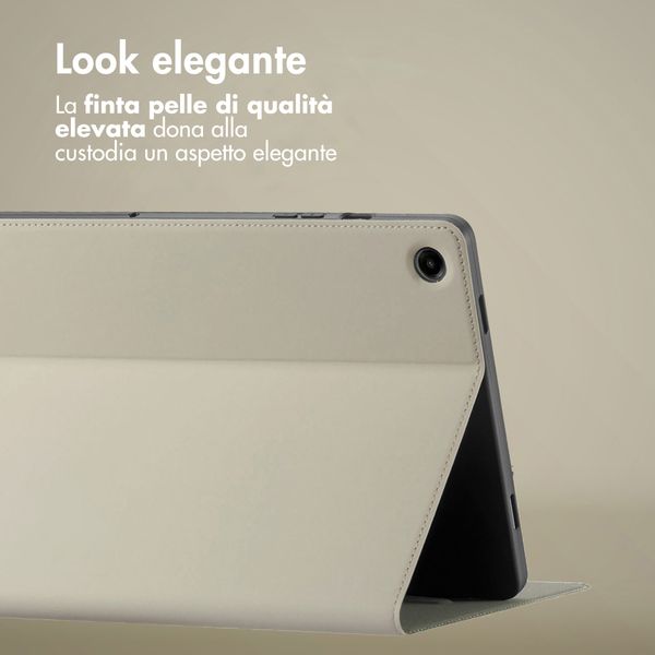 Accezz Cover Tablet Classica Samsung Galaxy Tab A11 - Greige
