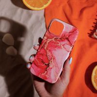 Selencia Cover posteriore Vivid con MagSafe Apple iPhone 17 Pro Max - Rosy Marble