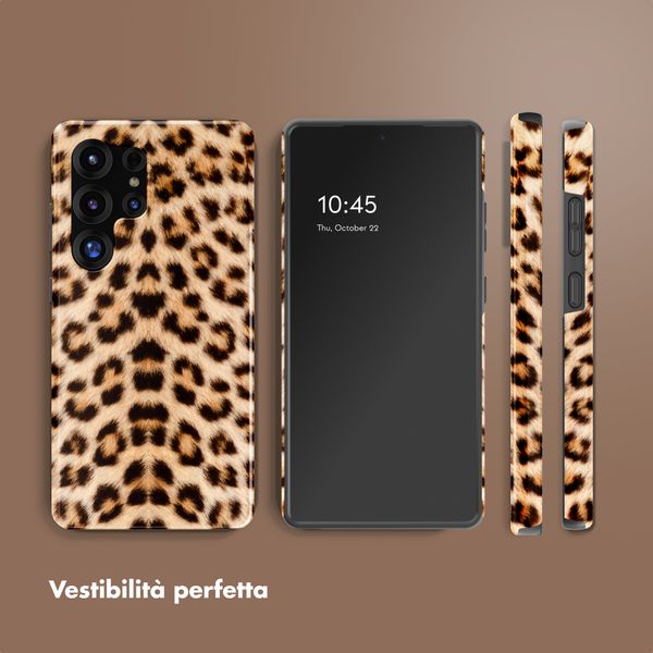Selencia Cover posteriore Vivid con MagSafe Samsung Galaxy S25 Ultra - Wild Leo