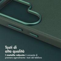 Accezz Cover in Pelle con MagSafe Samsung Galaxy S26 Ultra - Cedar Green