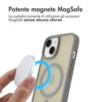 imoshion Cover posteriore Color Guard con MagSafe Apple iPhone 15 - Grigio
