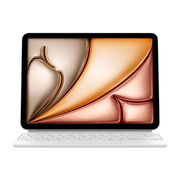 Apple Magic Keyboard Apple iPad Air 13 pollici (2026) M4 / (2025) M3 / (2024) M2 / iPad Pro 12.9 (2018/2020/2021/2022) - QWERTZ / DE - Bianco