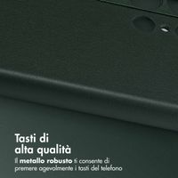 Accezz Cover in Pelle con MagSafe Samsung Galaxy S24 Ultra - Cedar Green