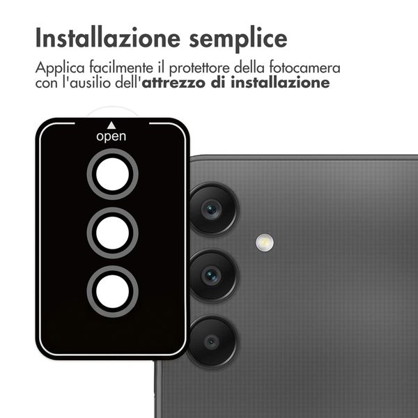 imoshion 2 Pack protezione lente fotocamera Samsung Galaxy A25 (5G) - Nero