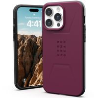 UAG Cover Posteriore Civilian con MagSafe Apple iPhone 15 Pro Max - Bordeaux