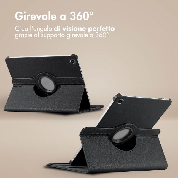 imoshion Cover Girevole a 360° Samsung Galaxy Tab A9 Plus - Nero