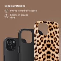 Selencia Cover Posteriore Vivid Apple iPhone 15 - Wild Leo