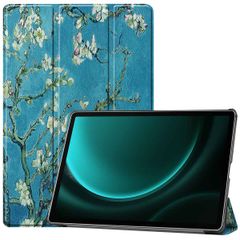 imoshion Cover Trifold Design Samsung Galaxy Tab S10 Plus / Tab S9 FE Plus / Tab S9 Plus - Green Plant