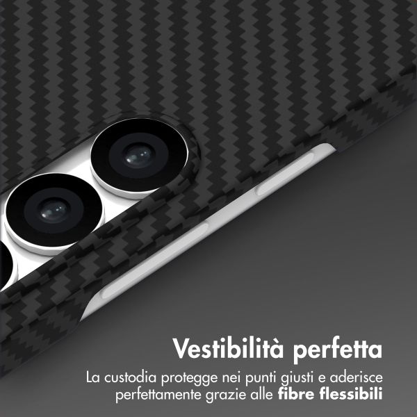 Accezz Cover MagSafe Kevlar® Samsung Galaxy S25 - Nero