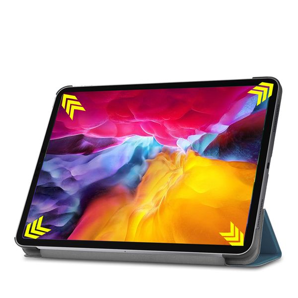 imoshion Cover a libro Trifold Apple iPad Pro 11 (2022 / 2021 / 2020 / 2018) - Verde scuro