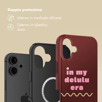 Selencia Cover posteriore Vivid con MagSafe Apple iPhone 16 - Delulu