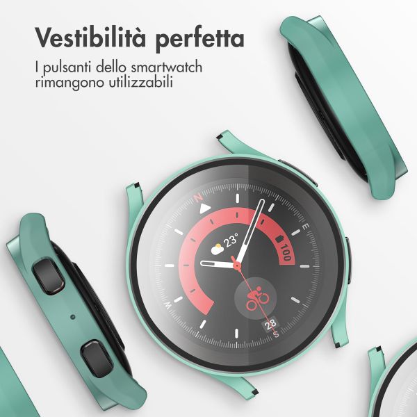 imoshion Cover rigida integrale Samsung Galaxy Watch 5 - 40 mm - Verde scuro