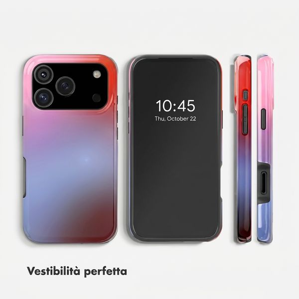 Selencia Cover Posteriore Vivid Apple iPhone 18 Pro Max / 17 Pro Max - Gradient Soft Blush