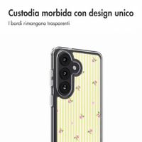 imoshion Cover design Samsung Galaxy S26 FE - Garden Stripes