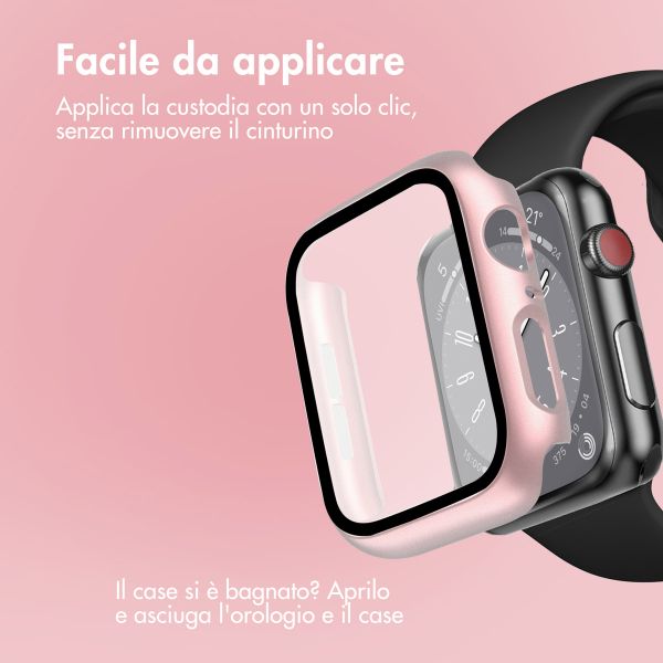 imoshion Cover rigida integrale Apple Watch 4 / 5 / 6 / SE - 44 mm - Oro rosa