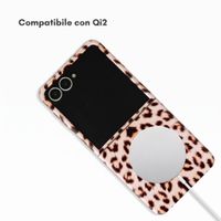 Selencia Cover posteriore Vivid con MagSafe Samsung Galaxy Z Flip 8 - Wild Leo