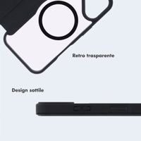 imoshion Bookcase trasparente con MagSafe Apple iPhone 17 - Nero