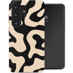 Selencia Cover posteriore Vivid con MagSafe Samsung Galaxy S26 Ultra - Art Wave Black