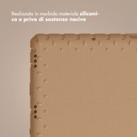 imoshion Cover Posteriore Kidsproof con Maniglia Samsung Galaxy Tab A11 Plus / A9 Plus - Beige
