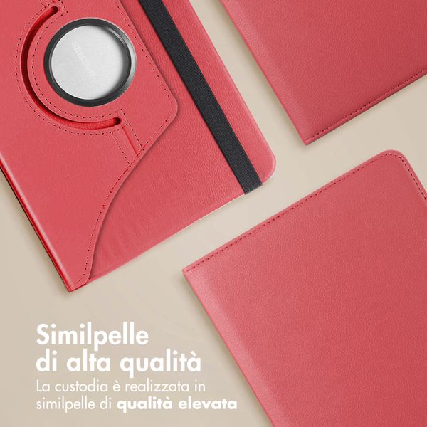 imoshion Cover Girevole a 360° Samsung Galaxy Tab S11 - Rosso