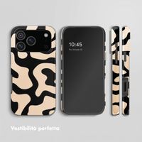 Selencia Cover Posteriore Vivid Apple iPhone 18 Pro - Art Wave Black