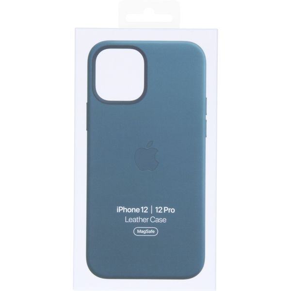 Apple Cover in Pelle MagSafe  iPhone 12 (Pro)  - Baltic Blue