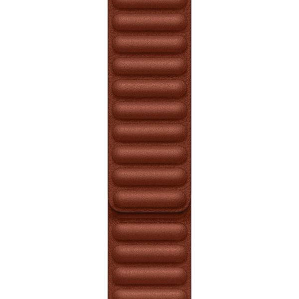 Apple Cinturino Leather Link Apple Watch | 38/40/41/42 mm - Taglia M/L - Umber