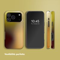Selencia Cover posteriore Vivid con MagSafe Apple iPhone 17 Pro - Gradient Olive Dust