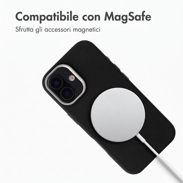 Accezz Cover Mesh con MagSafe Apple iPhone 17 - Nero