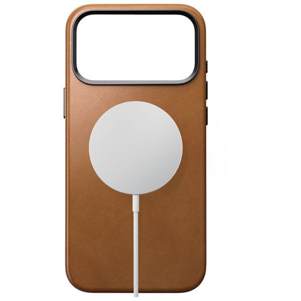 Nomad Cover posteriore Traditional Leather con MagSafe Apple iPhone 18 Pro Max - English Tan