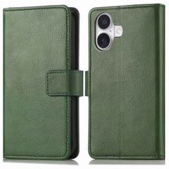 imoshion Cover a libro di Lusso Apple iPhone 16 - Verde