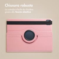 imoshion Cover Girevole a 360° Apple iPad Air 11 pollici (2026) M4 / (2025) M3 / (2024) M2 / Air 5 (2022) / Air 4 (2020) / Pro 11 (2018/2020) - Rosa