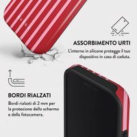 Burga Cover Posteriore Resistente con MagSafe Apple iPhone 16 Pro - Strawberry Jam