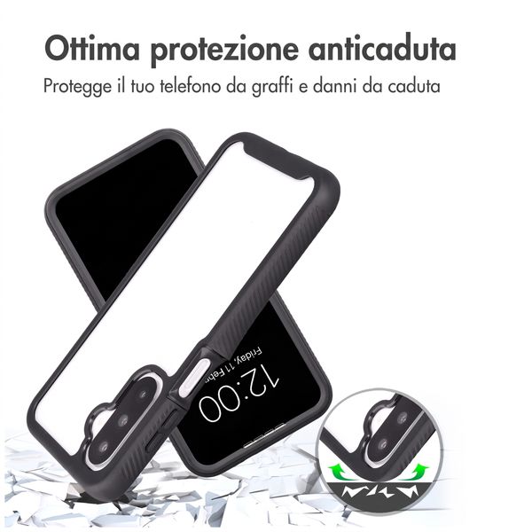 imoshion Cover Protettiva a 360° Completa Samsung Galaxy A18 (4G) - Nero
