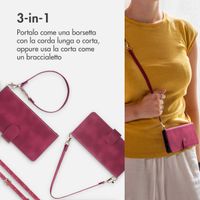 imoshion Cover a libro con Cordino Apple iPhone 14 / 13 - Rosso