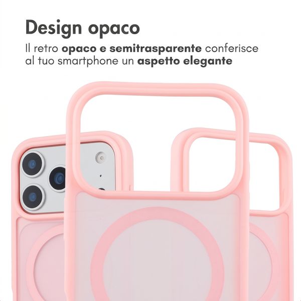 imoshion Cover posteriore Color Guard con MagSafe Apple iPhone 18 Pro Max / 17 Pro Max - Rosa chiaro