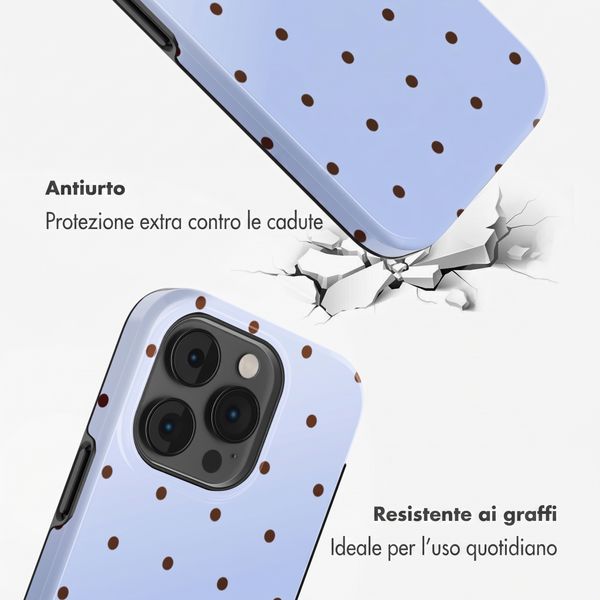 Selencia Cover Posteriore Vivid Apple iPhone 14 Pro - Happy Dots Digital Sky