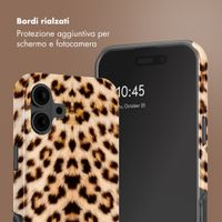 Selencia Cover Posteriore Vivid Apple iPhone 16 - Wild Leo
