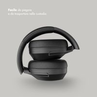 Selencia Cuffie wireless Urban Play - Cancellazione attiva del rumore - Con cover - Midnight Black