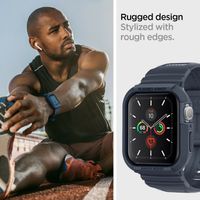 Spigen Cover Rugged Armor™ Pro Apple Watch 44 mm / 45 mm - Blu scuro