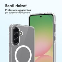 Accezz Cover posteriore Xtreme Impact con MagSafe Samsung Galaxy A56 - Trasparente