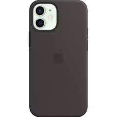 Apple Cover Posteriore in Silicone con MagSafe Apple iPhone 12 Mini - Black