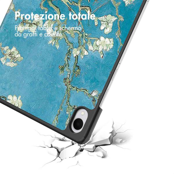 imoshion Cover Trifold Design Samsung Galaxy Tab S11 - Green Plant