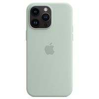 Apple Cover Posteriore in Silicone con MagSafe Apple iPhone 14 Pro Max - Succulent