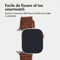 imoshion Cinturino in velluto a coste Apple Watch | 38/40/41/42 mm - Marrone