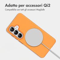 imoshion Cover posteriore Color con Thin MagSafe Ring Samsung Galaxy S26 - Arancio